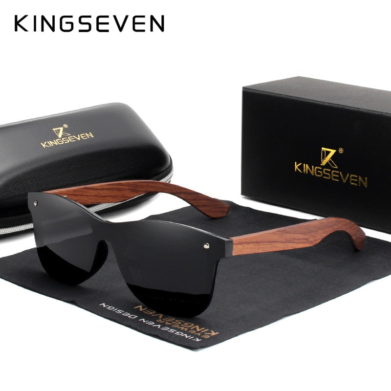 Kingseven puiset aurinkolasit black bubinga b5504 aarni havu