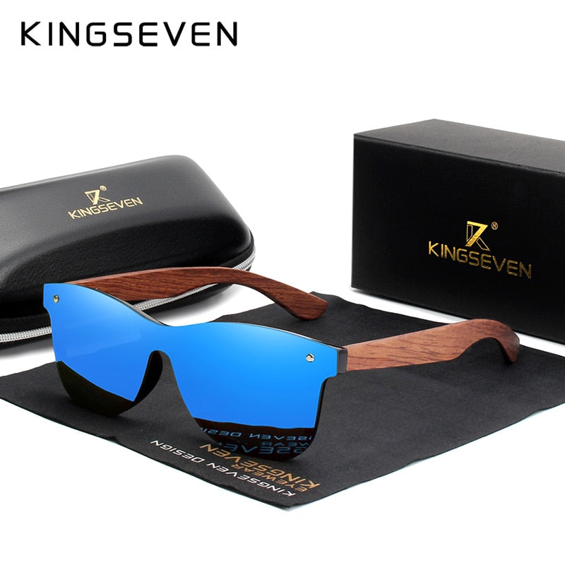 Kingseven puiset aurinkolasit blue bubinga b5504 aarni havu