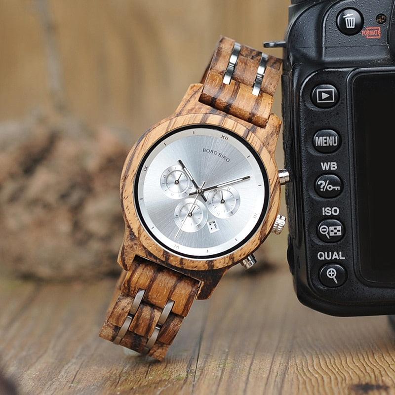 BOBO BIRD Chronograph P18-3 - Lumowood