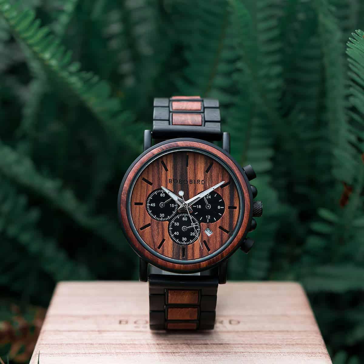 BOBO BIRD Chronograph P09-1 - Lumowood