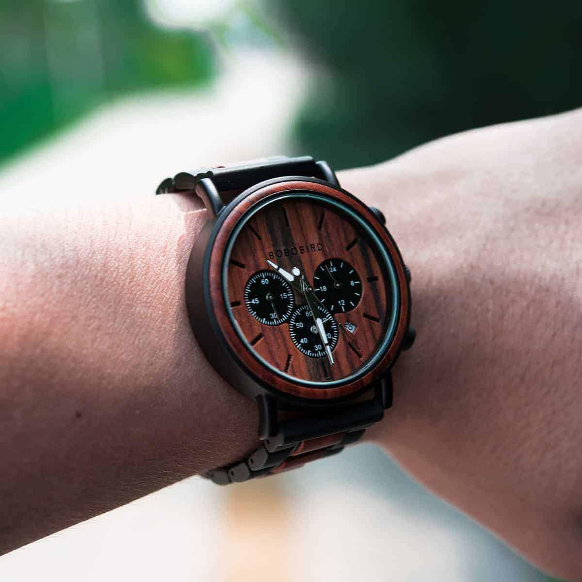 BOBO BIRD Chronograph P09-1 - Lumowood